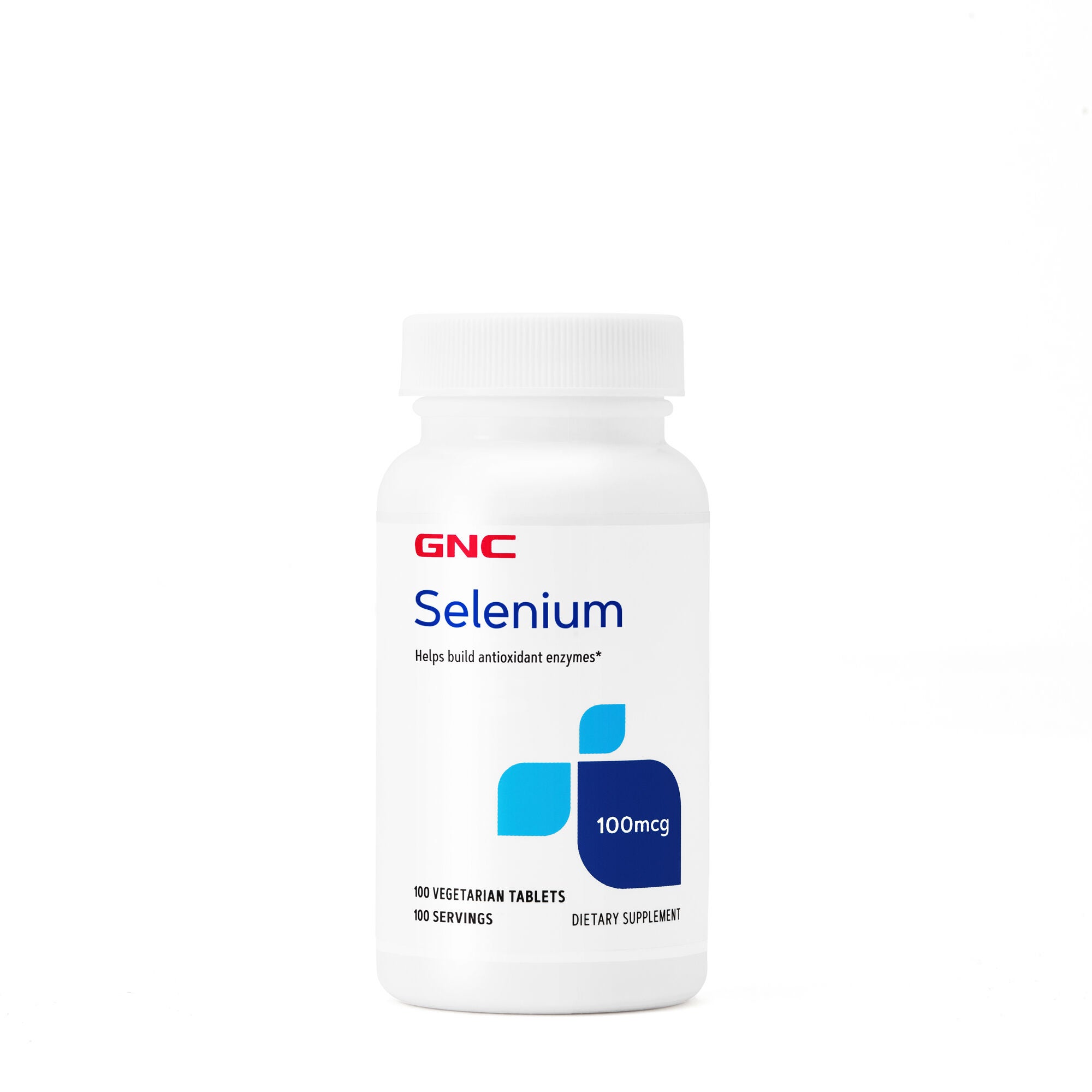 Selenium 100 mcg - 100 Tablets (100 Servings) | GNC